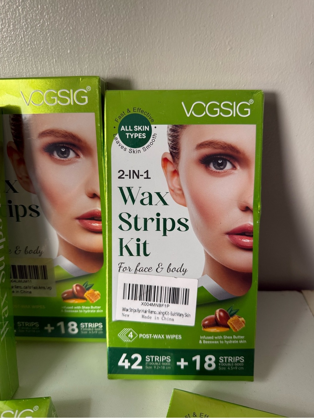 2-in-1 Wax Strips Kit — Green
